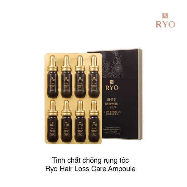 Tinh chất chống rụng tóc Ryo Hair Loss Care Ampoule 160ml (20ml x 8 chai)