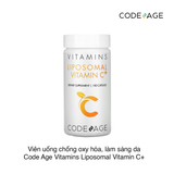 Viên uống chống oxy hóa, làm sáng da Code Age Vitamins Liposomal Vitamin C+