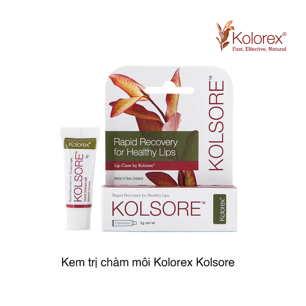 Kem trị chàm môi Kolorex Kolsore 5g (Hộp)