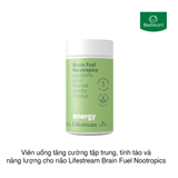 Viên uống tăng cường tập trung, tỉnh táo và năng lượng Lifestream Brain Fuel Nootropics