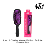 Lược gỡ rối và làm bóng tóc Wet Brush Pro Shine (Bản vuông) (Hộp)