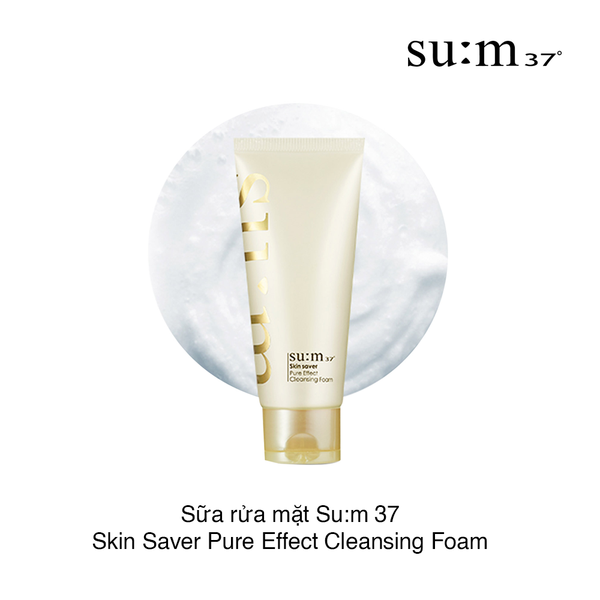 Sữa rửa mặt Su:m 37 Skin Saver Pure Effect Cleansing Foam 200ml