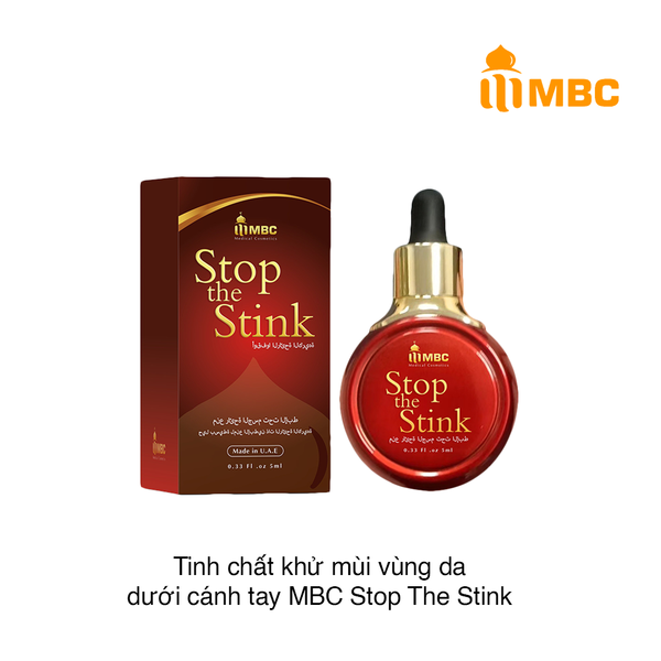 Tinh chất khử mùi vùng da dưới cánh tay MBC Stop The Stink 5ml (Hộp)