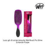 Lược gỡ rối và làm bóng tóc Wet Brush Pro Shine (Bản vuông) (Hộp)