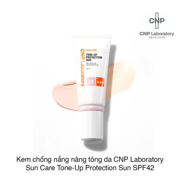 Kem chống nắng nâng tông da CNP Laboratory Sun Care Tone-Up Protection Sun SPF42 50ml