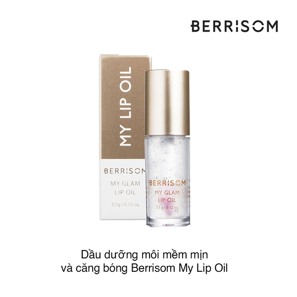 Dầu dưỡng môi mềm mịn và căng bóng Berrisom My Lip Oil 3.5g (Hộp)