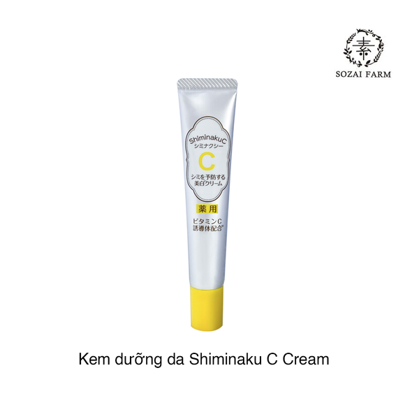 Kem dưỡng da Shiminaku C Cream 20g (Tuýp)