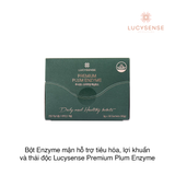 Bột Enzyme mận hỗ trợ tiêu hóa, lợi khuẩn và thải độc Lucysense Premium Plum Enzyme 90g (3g x 30 gói)