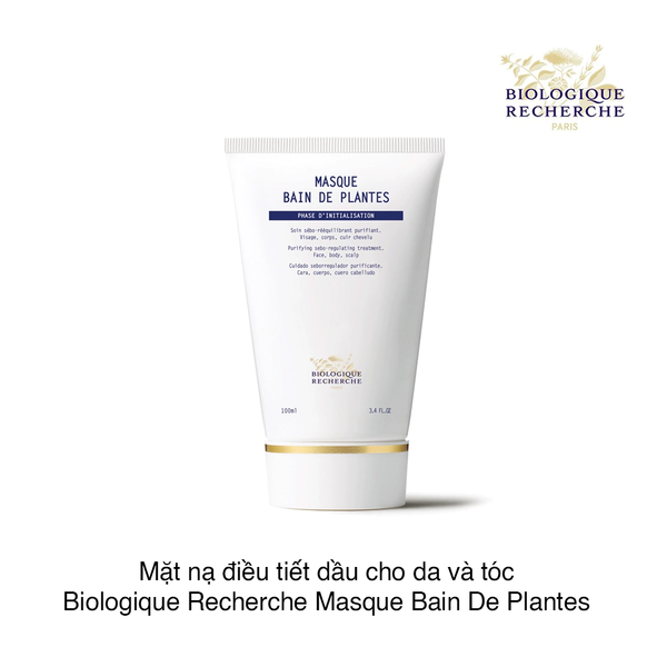 Mặt nạ điều tiết dầu cho da và tóc Biologique Recherche Masque Bain De Plantes 100ml
