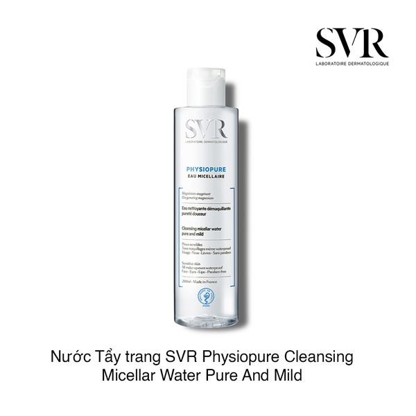 Nước Tẩy trang SVR Physiopure Cleansing Micellar Water Pure And Mild 2 ...