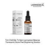 Tinh Chất Đặc Trị Nám Larimedical Melanze Tranexamic Home Biochemical Peel Brightening Solution 30ml (Hộp)