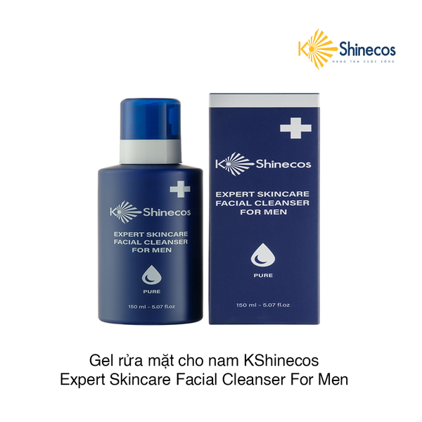 Gel rửa mặt cho nam KShinecos Expert Skincare Facial Cleanser For Men 150ml