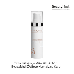 Tinh chất trị mụn, điều tiết bã nhờn BeautyMed IZA Sebo-Normalizing Care d'Iris, Zinc et Vitamin A Serum 30ml