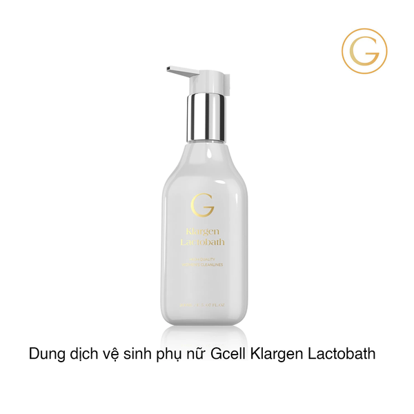 Dung dịch vệ sinh phụ nữ Gcell Klargen Lactobath 200ml