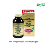 Viên uống tảo xoắn xanh Nhật Algae 2200 viên