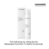 Tinh chất tái tạo da, chống lão hóa Mesoestetic Post-Peel 1% Retinol Concentrate 100ml (Hộp)