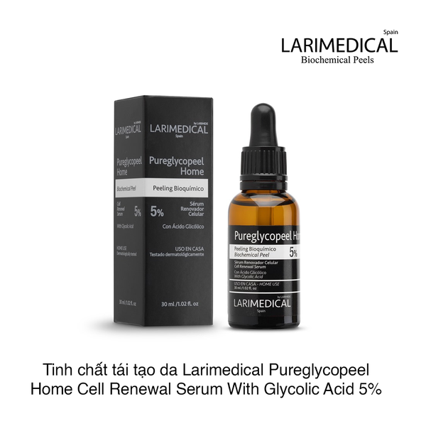 Tinh chất tái tạo da Larimedical Pureglycopeel Home Cell Renewal Serum With Glycolic Acid 5% 30ml