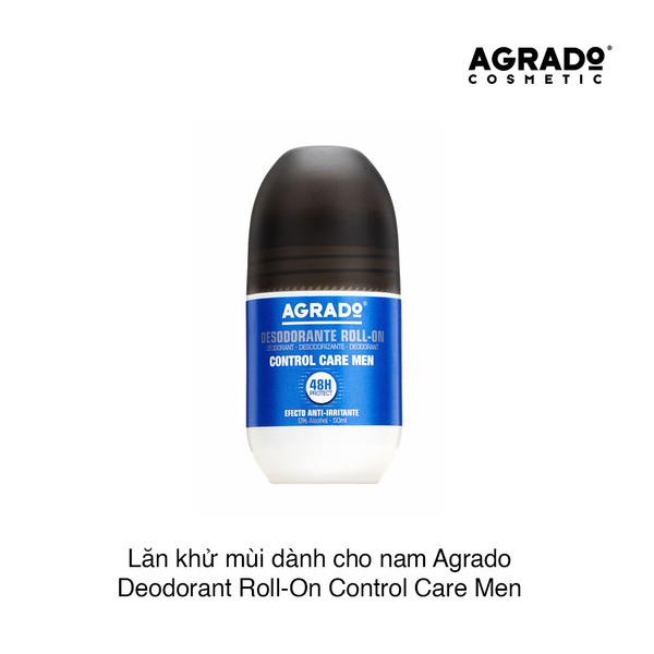 Lăn khử mùi dành cho nam Agrado Deodorant Roll-On Control Care Men 50ml