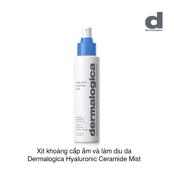Xịt khoáng cấp ẩm và làm dịu da Dermalogica Hyaluronic Ceramide Mist 150ml