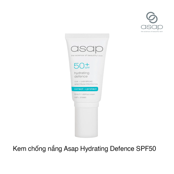 Kem chống nắng Asap Hydrating Defence SPF50 50ml