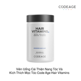 Viên Uống Cải Thiện Nang Tóc Và Kích Thích Mọc Tóc Code Age Hair Vitamins (120 viên) (Hũ)