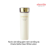 Nước cân bằng giảm nám và trắng da Charle Selfia Clear White Lotion