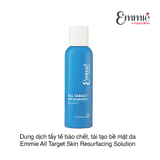 Dung dịch tẩy tế bào chết, tái tạo bề mặt da Emmie All Target Skin Resurfacing Solution 10% PHA/Nano AHA/BHA 160ml (Hộp)