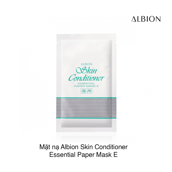 Mặt nạ Albion Skin Conditioner Essential Paper Mask E (Hộp)