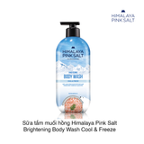 Sữa tắm muối hồng mát lạnh và thư giãn Himalaya Pink Salt Brightening Body Wash 500g (Chai)