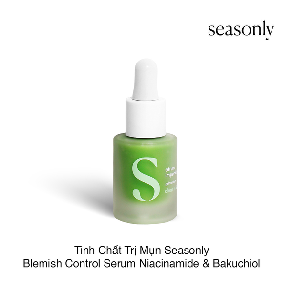 Tinh Chất Trị Mụn Seasonly Blemish Control Serum Niacinamide & Bakuchiol
