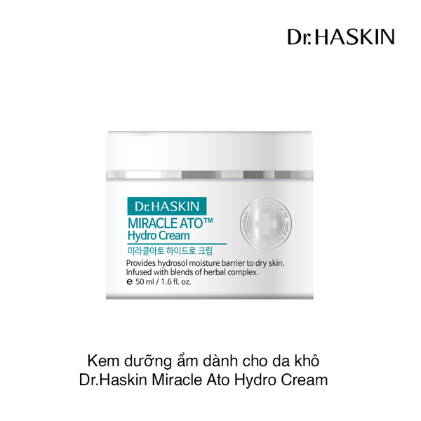 Kem dưỡng ẩm dành cho da khô Dr.Haskin Miracle Ato Hydro Cream 50ml
