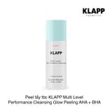 Peel tẩy tbc, thông thoáng lcl, căng bóng da KLAPP Multi Level Performance Cleansing Glow Peeling AHA + BHA 30ml