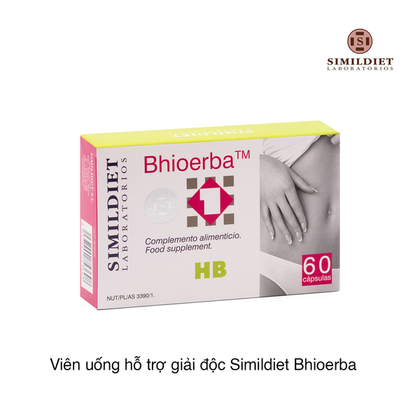 Viên uống hỗ trợ giải độc Simildiet Bhioerba (60 viên)