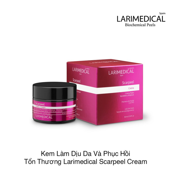 Kem làm dịu da và phục hồi tổn thương Larimedical Scarpeel Cream 50ml