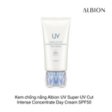 Kem chống nắng Albion UV Super UV Cut Intense Concentrate Day Cream SPF50 50g