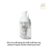 Sữa rửa mặt dạng bọt chiết xuất keo ong Joodoc Propolis Gentle Cleansing Foam 30ml