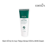 Kem hỗ trợ trị mụn Tokyo Ginza CICA x AHA Cream 40g