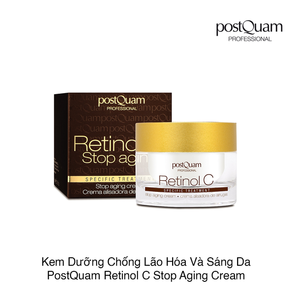 Kem Dưỡng Chống Lão Hóa Và Sáng Da PostQuam Retinol C Stop Aging Cream 50ml