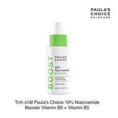Tinh chất Paula's Choice 10% Niacinamide Booster Vitamin B3 + Vitamin B5 20ml