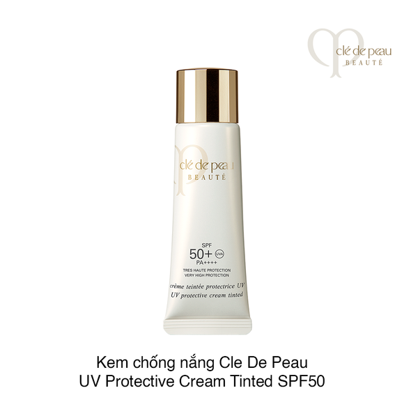 Kem chống nắng Cle De Peau UV Protective Cream Tinted SPF50 30ml