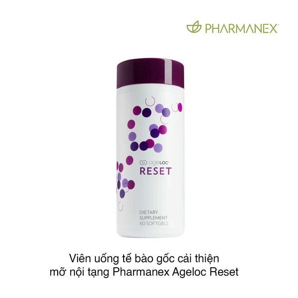 Viên uống tế bào gốc cải thiện mỡ nội tạng Pharmanex Ageloc Reset (60 viên)