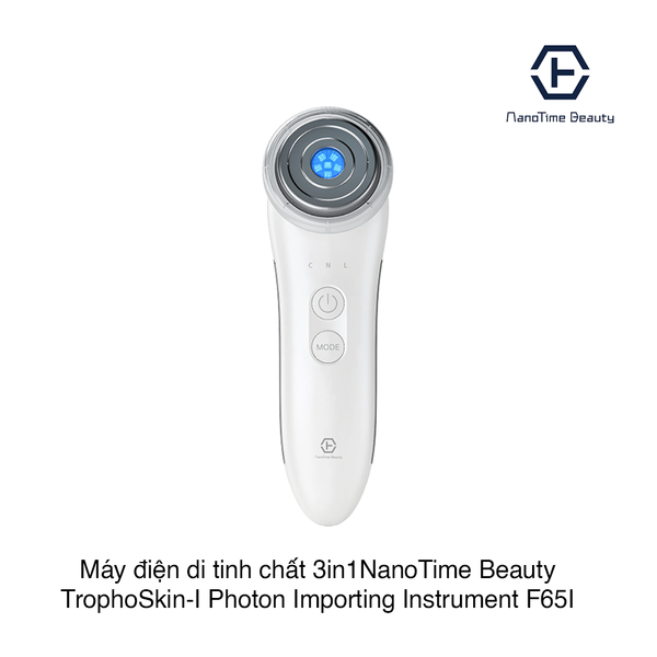 Máy điện di tinh chất 3in1 trẻ hóa da NanoTime Beauty TrophoSkin-I Photon Importing Instrument F65I