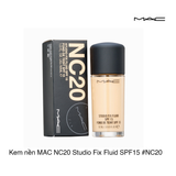 Kem nền MAC NC20 Studio Fix Fluid SPF15 #NC20 30ml