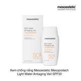 Kem chống nắng Mesoestetic Mesoprotech Light Water Antiaging Veil SPF50 50ml