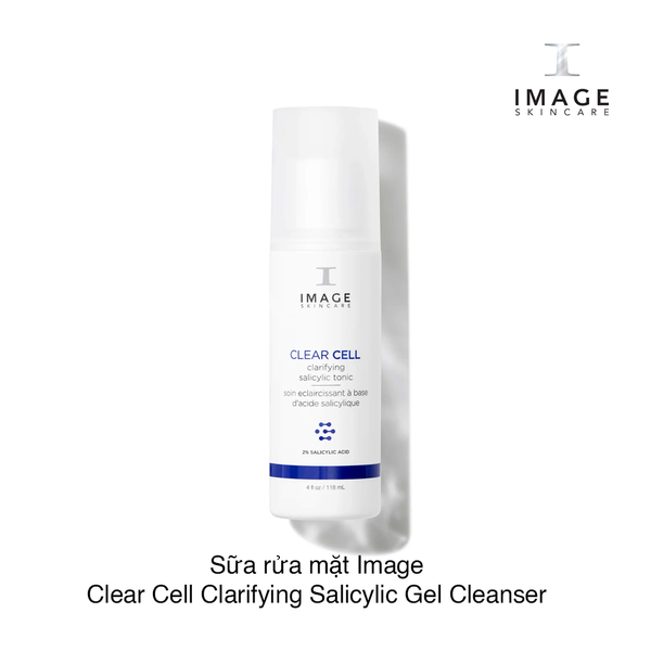 Sữa rửa mặt Image Clear Cell Clarifying Salicylic Gel Cleanser 177ml