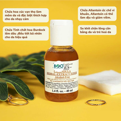 Nước hoa hồng hoa cúc Kiehl's Calendula Herbal-Extract Toner 40ml
