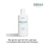 Dầu gội làm sạch bã nhờn, giảm gàu L'orsia Betula Alba Scalp Care Shampoo 400ml