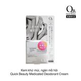 Kem khử mùi, ngăn mồ hôi Quick Beauty Medicated Deodorant Cream 30g