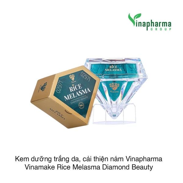 Kem dưỡng trắng da, cải thiện nám Vinapharma Vinamake Rice Melasma Diamond Beauty 30ml