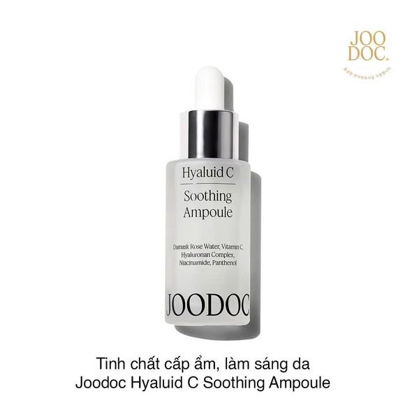 Tinh chất cấp ẩm, làm sáng da Joodoc Hyaluid C Soothing Ampoule 30ml
